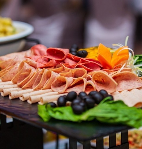 Olives With An Assortment Of Deli Cuts Charcuterie Board - Charcuterie Recipe
