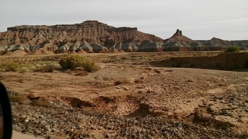 pnwvantraveler:The drive out to Little Wild Horse Canyon.  I didn’t do the hike because I didn’t pla