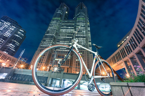 kinkicycle:  METROPOLIS BICYCLE in TOKYO by ksnyan_1975 Via Flickr: BRIDGESTONE BICYCLE &quot;NE