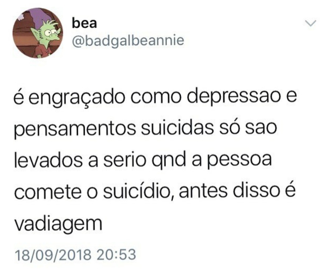 Pensamentos Suicidas (@PnstScds) / X