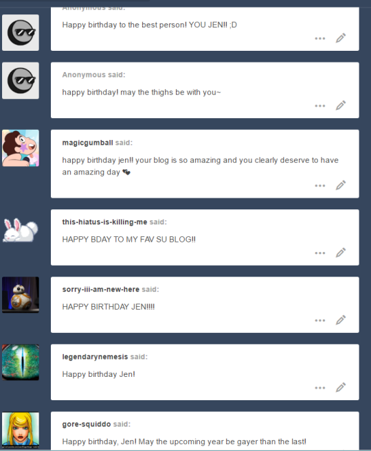 AHHHHH THANK YOU ALL SOSOSOSOSOSO MUCH IM HAVING SUCH A WONDERFUL DAY!!