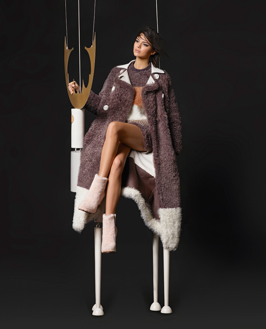kendall-kyliee:  Kendall for the Fendi ‘Arty Puppets’ Fall/Winner 2015-16 Campaign