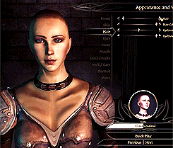 plasmarifles:  Things I love in video games: Character creation. 