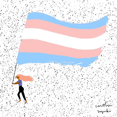 Trans rights are human rights.
Art: Carolyn Suzuki