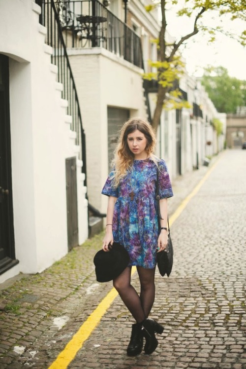 (via helloomonica - A London-based fashion blog by Monica Barleycorn: Watercolour)