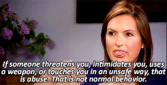 smartgirlsattheparty:  “When I started playing Detective Olivia Benson, I began to get a lot of letters from viewers. I had gotten fan mail before, but these letters were different. They were coming from individuals who were disclosing histories