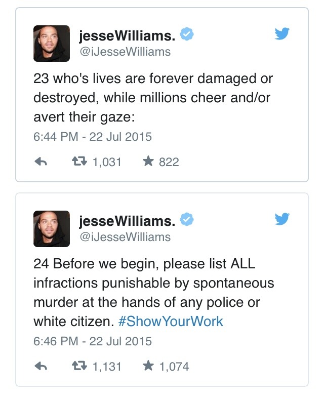 alwaysbewoke:  Mr. Jesse Williams ladies and gentlemen.
