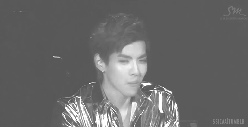 ssicaa:  Kris’ reaction when Baekhyun said he wanted to be friends with him, because he thought Kris was handsome. 