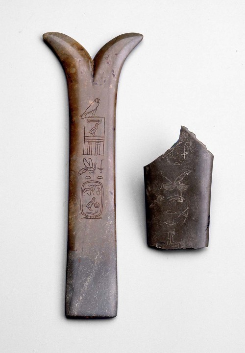 Magic knife (peseshkef) inscribed for King Khufu.Old Kingdom, 4th Dynasty, reign of Khufu ( Cheops),
