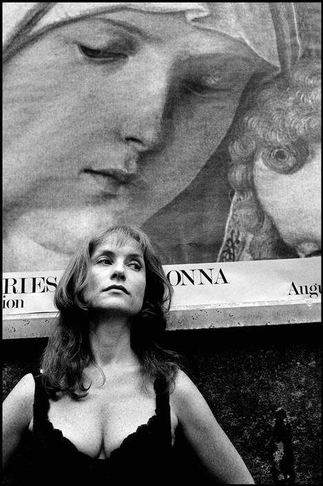 Isabelle HUPPERT during the filming of Hal Hartley’s “Amateur