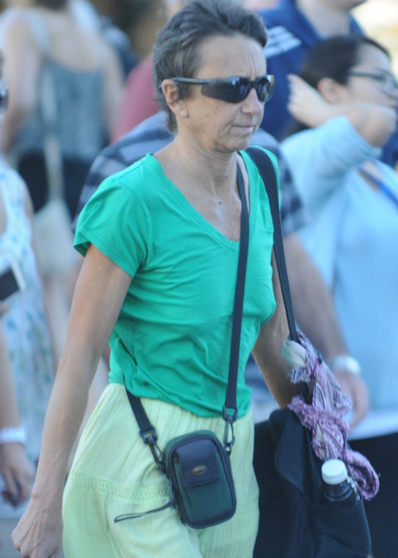 Granny rocking the titties.