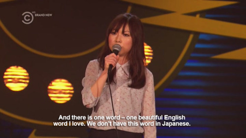 sandandglass:Yuriko Kotani /  Russell Howard’s Stand Up Central