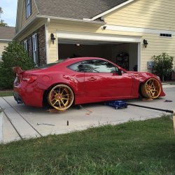 strictautos:  gabie-vofficial-deactivated2018: "19x14 -80 in the rear lol Avant Garde F431 spec 2 concave. 10inch lips...." via VQ|NATION 