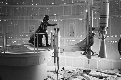 lickypickystickyme:Extremely awesome behind the scenes images of Star Wars over at imgur.I scrolled 
