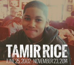 blackoutforhumanrights:Tamir Rice was only 12 years old when he was shot and killedby the Cleveland Police in November. Our thoughts and prayers go out to hisfamily during these tough times. Please read the insightful articles below forfull coverage of