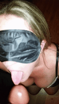 highheelsandhotwives:  highheelsandhotwives:  Exploding on her face, she left her tongue out and licked me clean!  I need to do this again or better yet, replace me with one of you.  Who’s game?