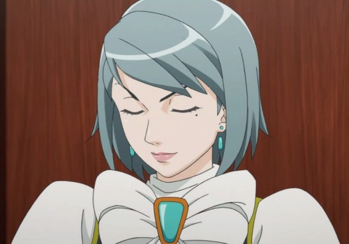 aahype2k16:Franziska von Karma in the first few minutes of the new ace attorney anime episode has al