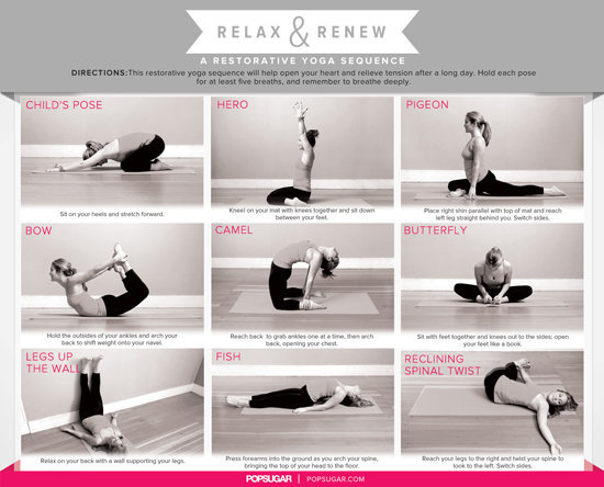 Sassy Fit Girl — Relax & Renew Restorative Yoga Sequence This is a