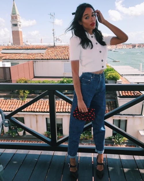 LAURA HARRIER at Miu Miu Women&rsquo;s Tales, Venice Film Festival