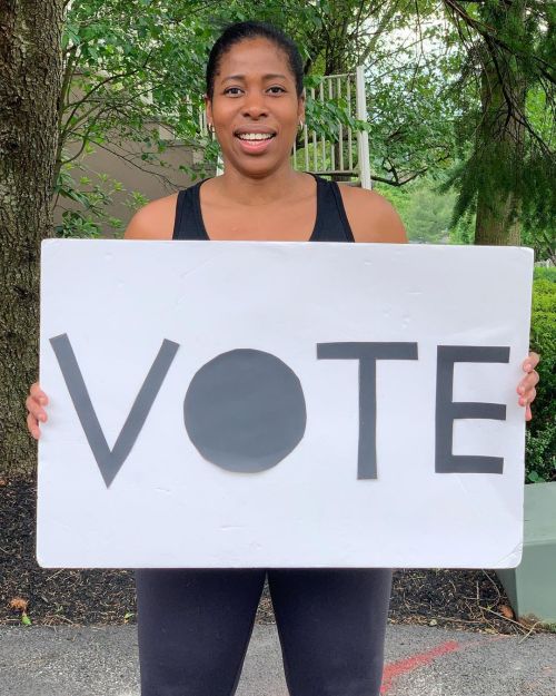 It’s Go Time! Go Vote// 5 months ago I created this sign. It was a call to action to go Vote in re