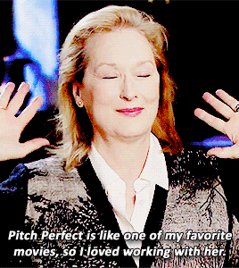 meryylstreep:  Meryl Streep on working with Anna Kendrick. 