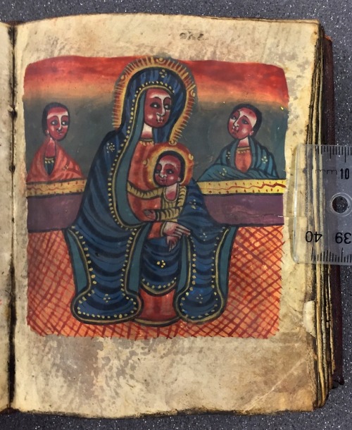 The Alexander Turnbull Library was delighted to receive an Ethiopian Prayer Book as a donation, than