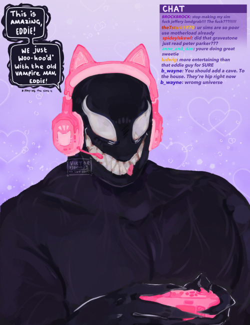Venom Made Eddie Get Them Matching Headphones