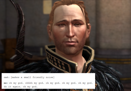 bubonickitten:Dragon Age II + text posts — Anders (again)Oh look, another Anders one. (It’ll be four