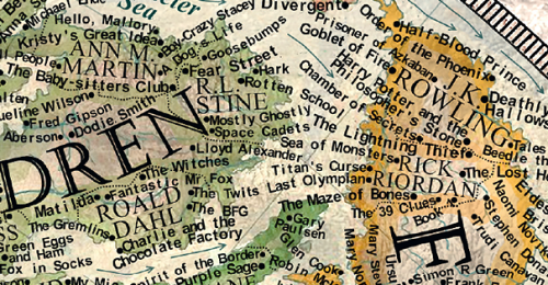 everything4writers:  A 17-Year-Old Artist Created This Incredible Map Of LiteratureVia Buzzfeed