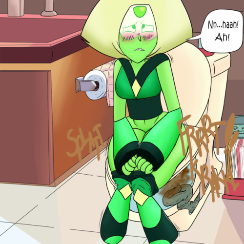 lewdpunch: jeezerartnsfw:  Second picture of the Peridot Week on my page! I hope you all like this, 