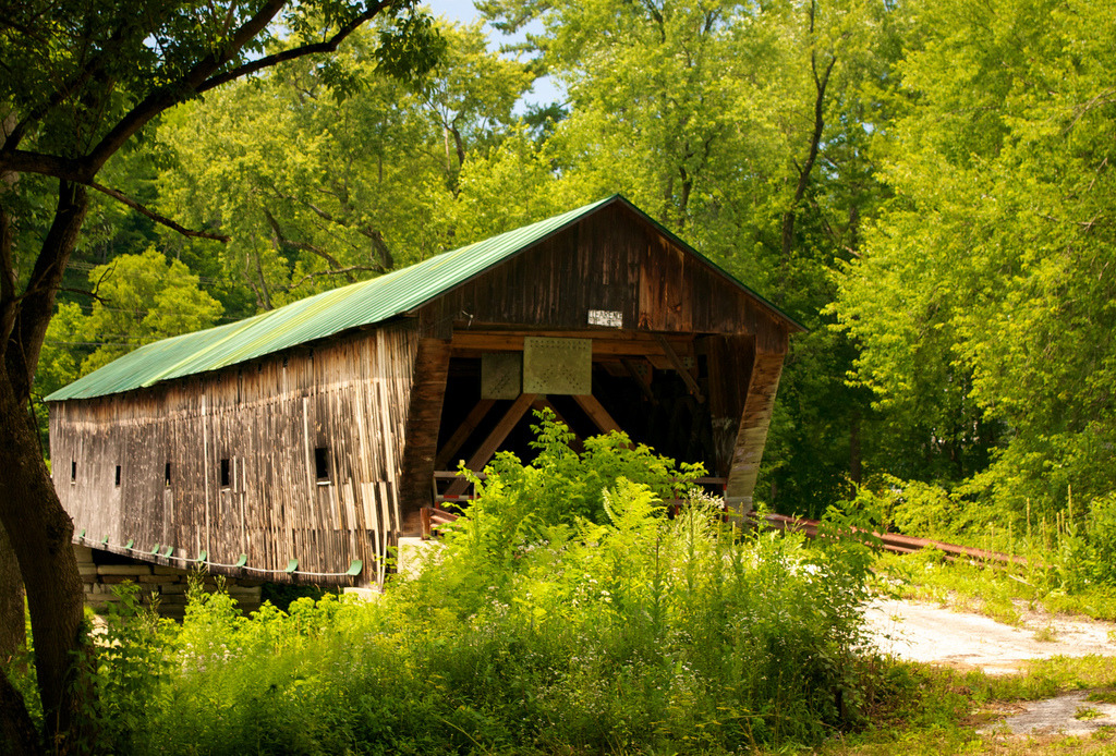 asweetheartbeing40:  archatlas:  Covered Bridges James Walsh  This makes me think