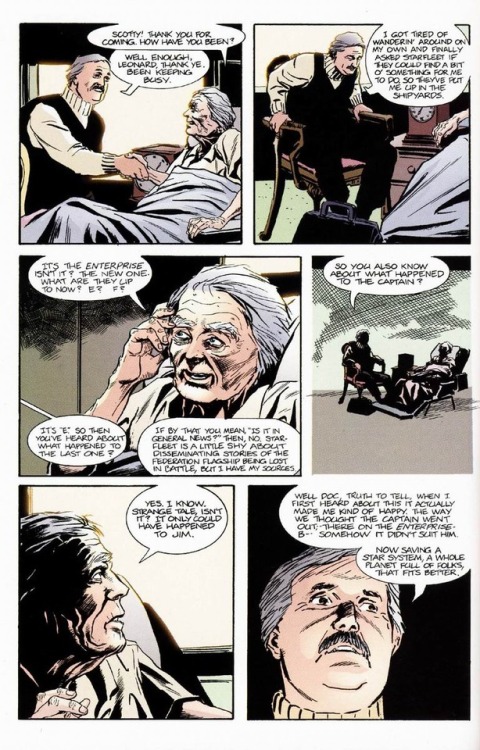 spockvarietyhour: The Wake written by Jeffrey Langart and letters by Steve Liebercolours by Wildstorm FX 