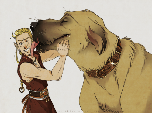 yourlaranikaisakova:^_^vk.com/eldamaranquendiPuppy &  Still a puppy by  Akita-sensei