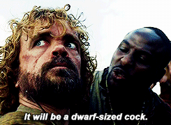 What about the dwarf? Worthless. Cut his throat. And then chop off his cock. We’ll