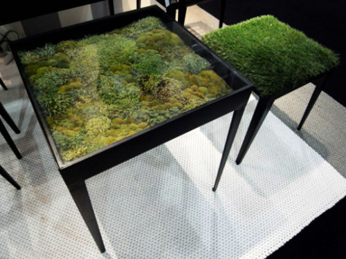 Hell yes moss table!