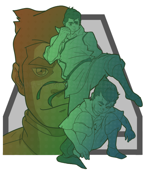 hana-designs:    Avatar Generations print: Mako & Bolin! Available on Redbubble~#AvatarGenerations   