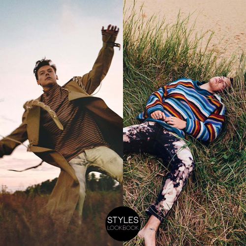 styleslookbook: As part of three exclusive fashion stories, Harry appeared in the 23rd issue of Anot