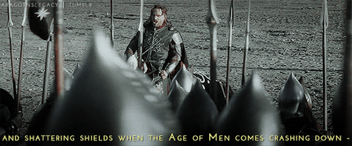 aragornslegacy:LOTR: The Return of the King - Aragorn’s speech at the Black Gate (Part 2)