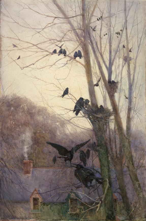 pintoras:  Mildred Anne Butler (Irish, 1858 - 1941): Shades of Evening (1904) (via