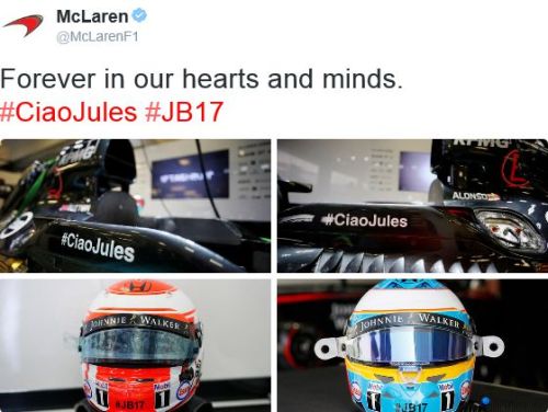 f1championship: They race for you Jules