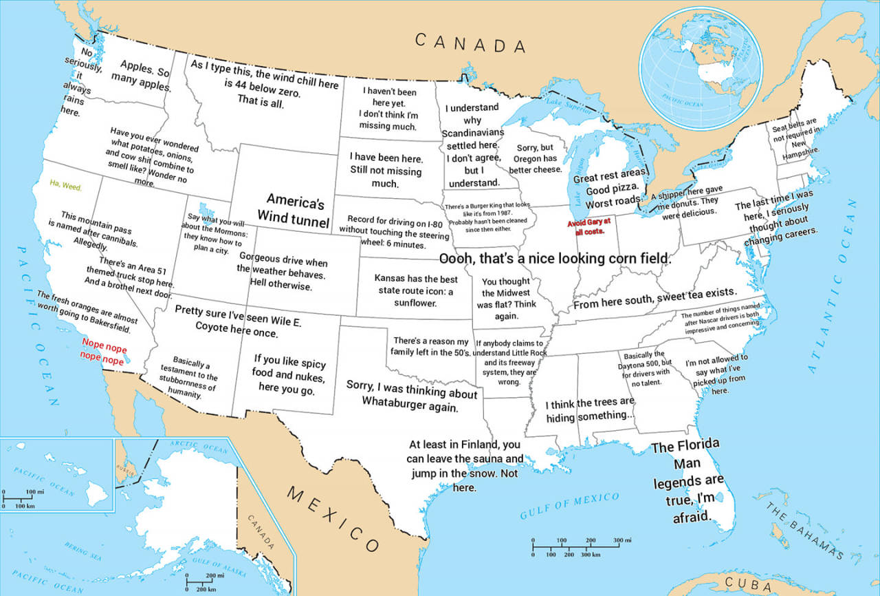 copperbadge:ignescent:gallusrostromegalus:abalisk:queen-tabris:lookninjas:chewedcorn:Map of the US b