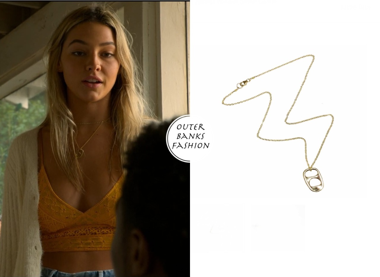 Outer Banks: Season 1 Sarah's Gold S Necklace | Shop Your TV