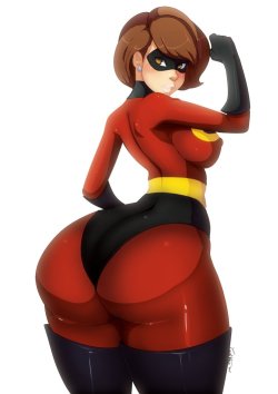 ladycandy2011:Mrs.Incredible fanart