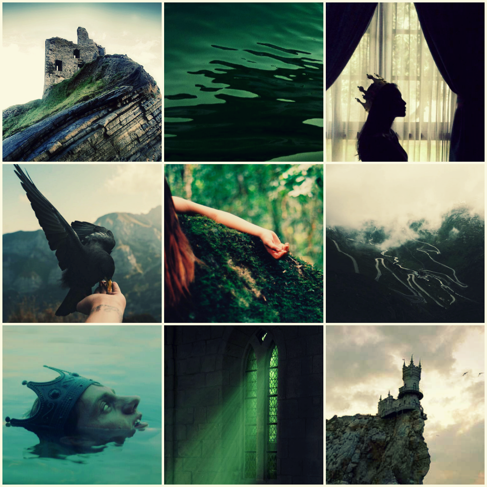 HP Aesthetic — Slytherin Royalty Moodboard g | h | r | s