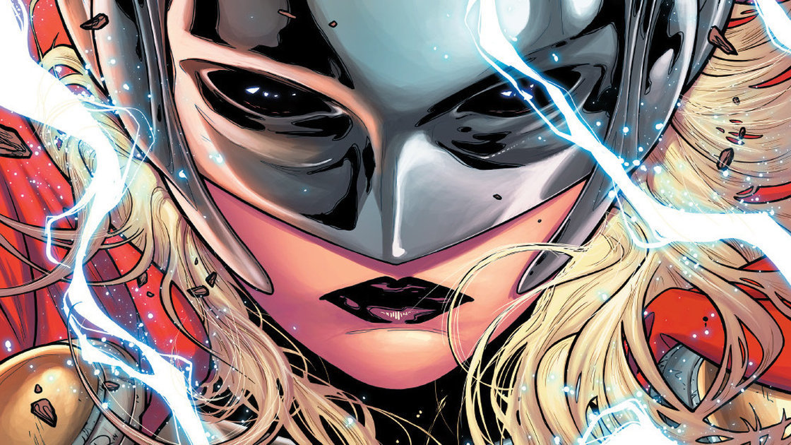 npr:  The first issue of Marvel’s new Thor is now on newsstands. In it, a mysterious