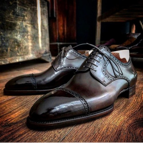 Freccia Bestetti | Novecento Line Boston classic round toe, in French...