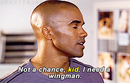 jennifrjareaus:  Morgan calling Reid ‘kid’ 