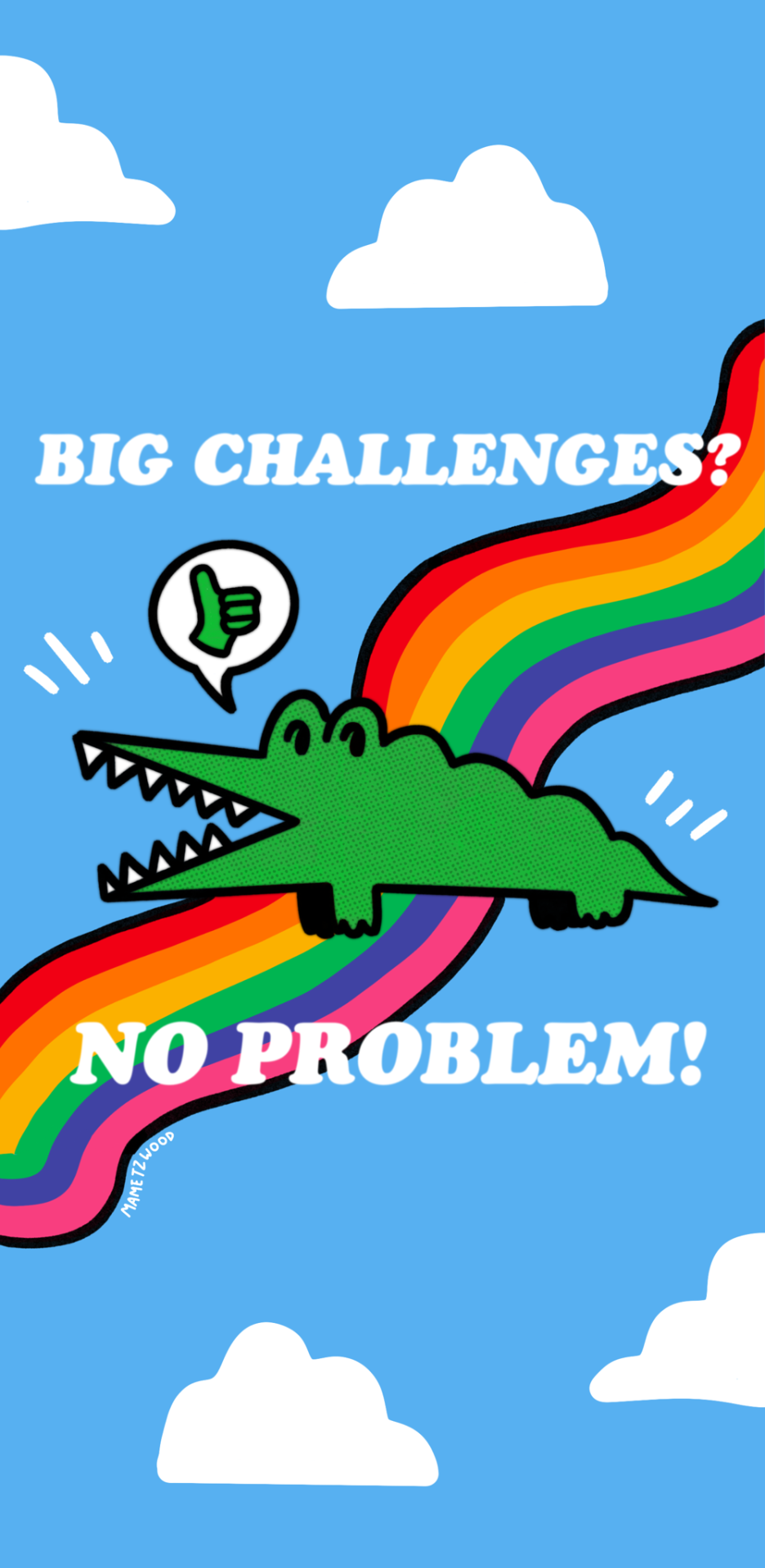 Facing Big Challenges In Your Life? Now You Can Carry Him Around In Your Pocket! Hes Wallpaper Sized!