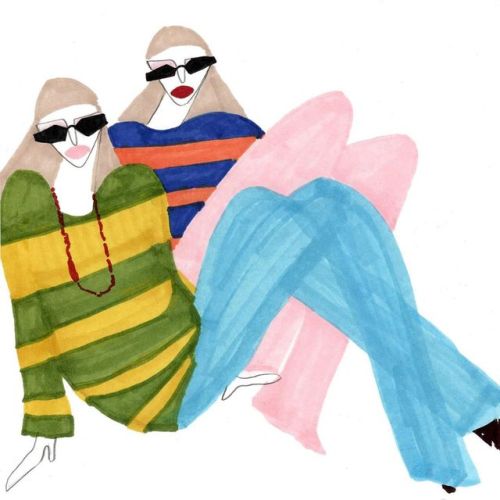 THE Marc Jacobs illustrated by Karolina Pawelczyk