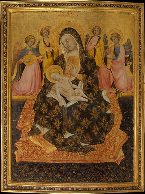 Madonna and Child with Angels - Pietro di Domenico da Montepulciano